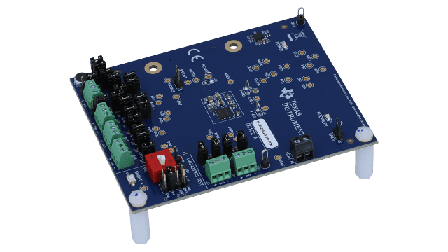 PCM6260Q1EVM-PDK PCM6260-Q1 evaluation module for six-channel audio ADC with integrated programmable microphone bias angled board image