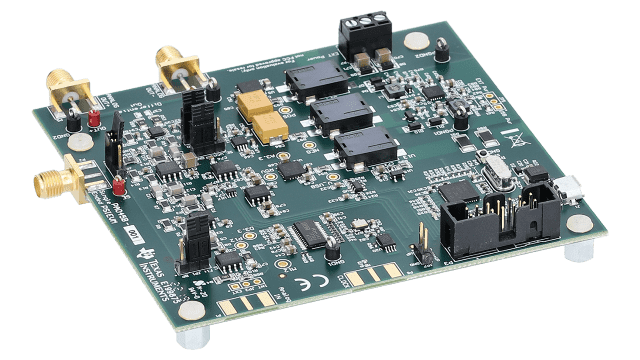 PSIEVM Precision signal injector (PSI) evaluation module for testing ADC performance angled board image