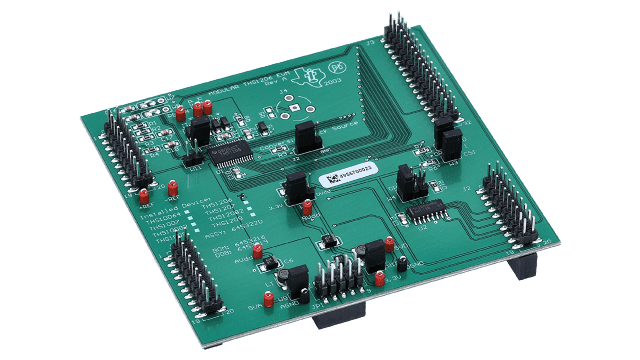 THS1206M-EVM THS1206M Evaluation Module angled board image