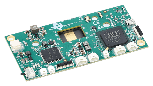 DLP5530Q1EVM DLP5530-Q1 electronics evaluation module angled board image