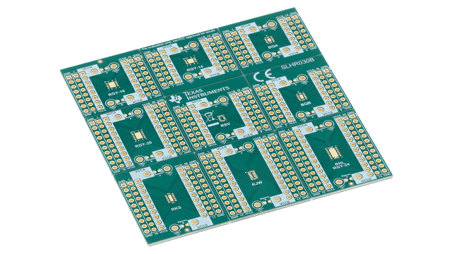 14-24-NL-LOGIC-EVM Logic product generic evaluation module for 14-pin to 24-pin non-leaded packages angled board image