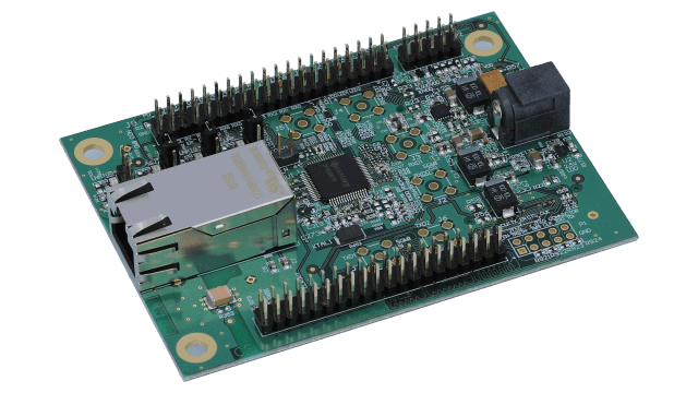DP83867IRPAP-EVM 1000M/100M/10M Ethernet PHY – Evaluierungsmodul angled board image