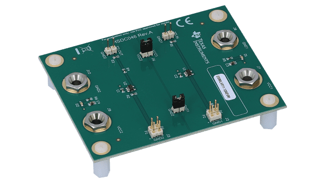 DS90LV011-12AEVM Single channel LVDS driver and receiver evaluation module angled board image