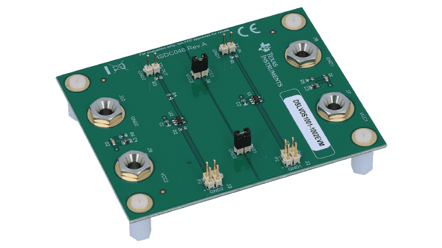 DSLVDS1001-1002EVM Single-channel LVDS driver and receiver evaluation module angled board image
