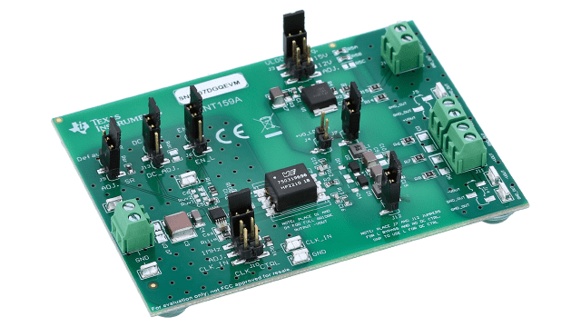 SN6507DGQEVM SN6507 evaluation module for low-emissions, 500-mA push-pull isolated power supplies angled board image