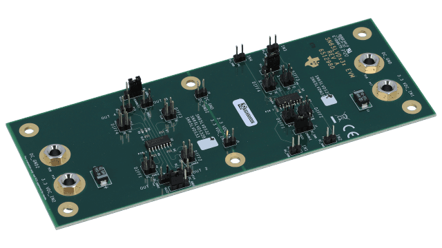 SN65LVDS31-32EVM SN65LVDS31-32EVM-Evaluierungsmodul für SNx5LVDS31 und SNx5LVDS32 angled board image