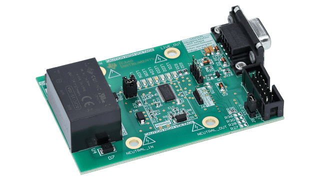 EVM430-I2040S 適用於分戶量測的 MSP430I240 評估板 angled board image