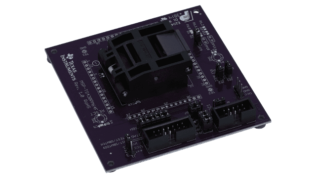 MSP-TS430PM64F MSP-TS430PM64F - MSP430 64-pin FRAM Target Socket Board (Microcontrollers not included) angled board image