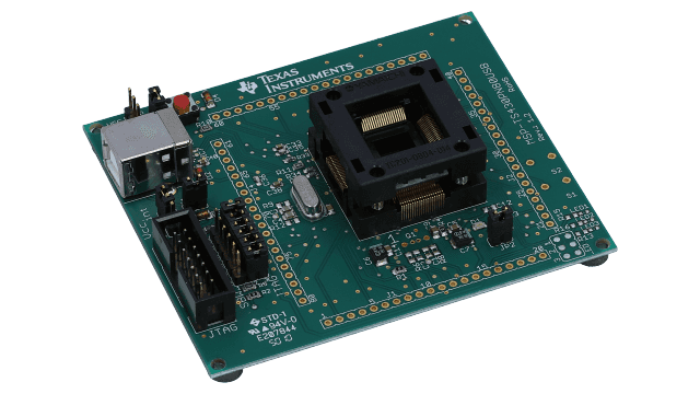 MSP-TS430PN80USB MSP-TS430PN80USB - 适用于 MSP430F5x MCU 的 80 引脚目标开发板 angled board image