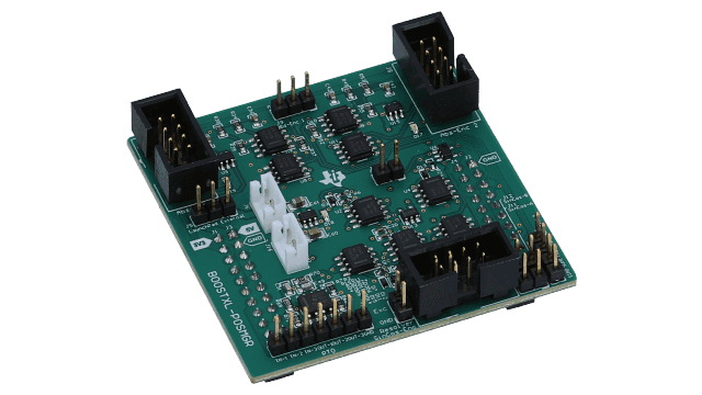 BOOSTXL-POSMGR C2000 DesignDRIVE Position Manager BoosterPack™ angled board image