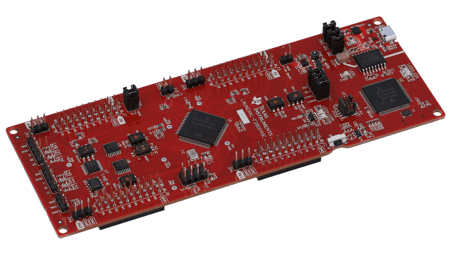 LAUNCHXL-F280049C Kit de desarrollo de LaunchPad™ F280049C de MCU Piccolo C2000 angled board image