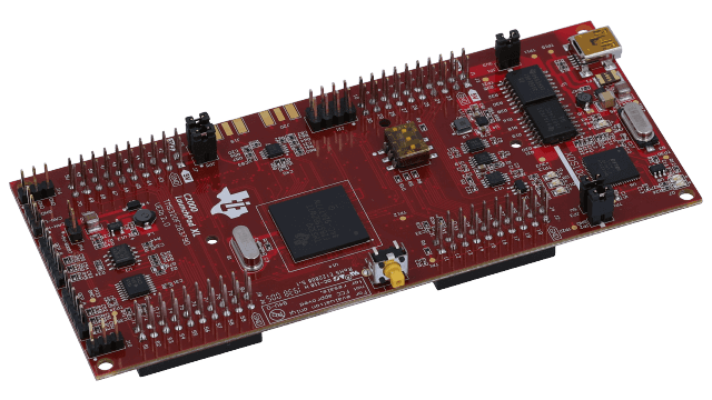 LAUNCHXL-F28379D F28379D LaunchPad™ development kit for C2000™ Delfino™ MCU angled board image