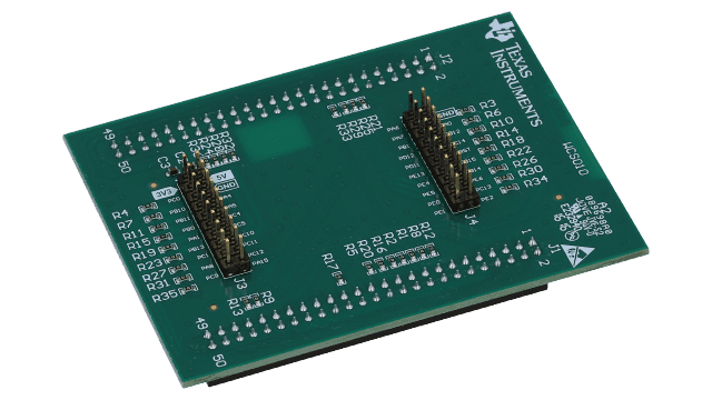 DISCOVERY-ADAPT Discovery Adaptor Board for SimpleLink Wi-Fi CC31XX BoosterPack Plug-In Module angled board image