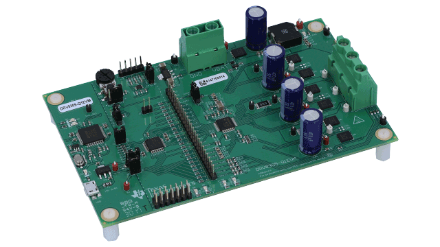 DRV8305-Q1EVM DRV8305-Q1 車載 3 相モーター・ゲート・ドライバの評価モジュール angled board image
