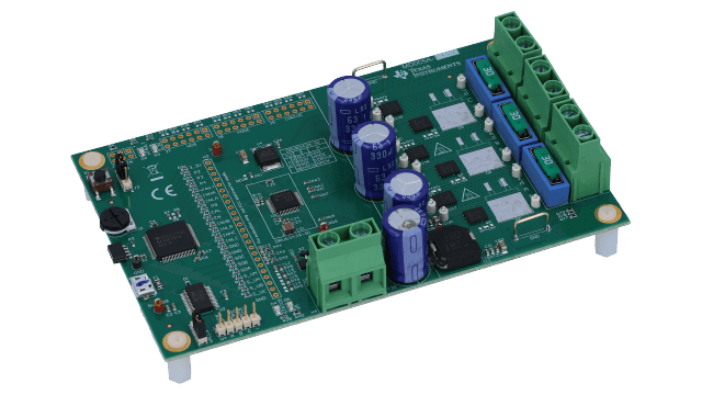 DRV8343S-Q1EVM DRV8343S-Q1 汽车类三相电机智能栅极驱动器评估模块 angled board image