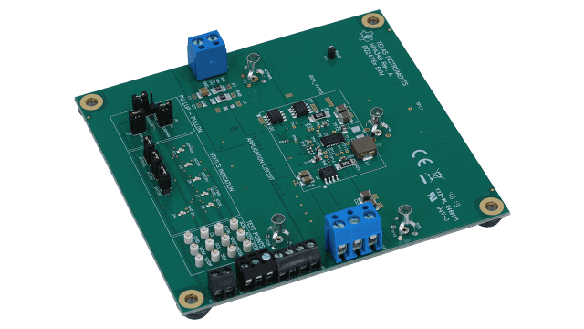 BQ24765EVM BQ24765 Evaluation Module for SMBus Controlled Battery Charger with Integrated FETs angled board image