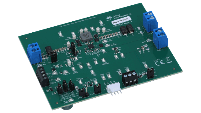 BQ25710EVM-017 BQ25710 SMBus NVDC 벅 부스트 충전기 평가 모듈 angled board image