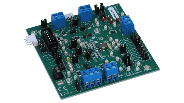 BQ25798EVM BQ25798 evaluation module I²C controlled, 1- to 4-cell, 5-A buck-boost charger, dual input and MPPT angled board image