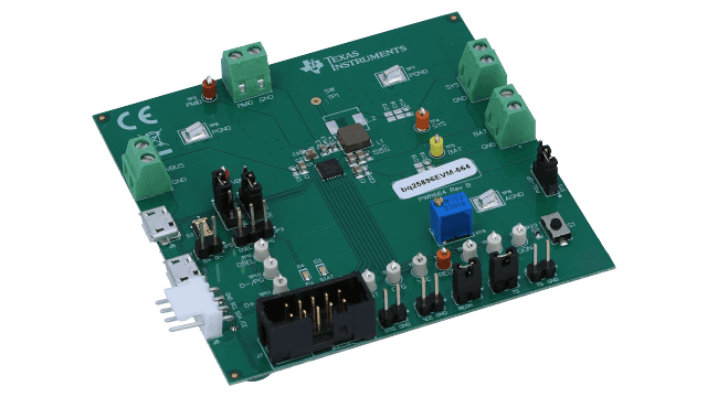 BQ25896EVM-664 bq25896 Complete Charger Evaluation Module angled board image