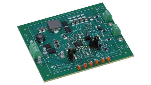 TPS92692EVM-880 TPS92692-Q1 升压和升压至电池 LED 驱动器评估模块 angled board image