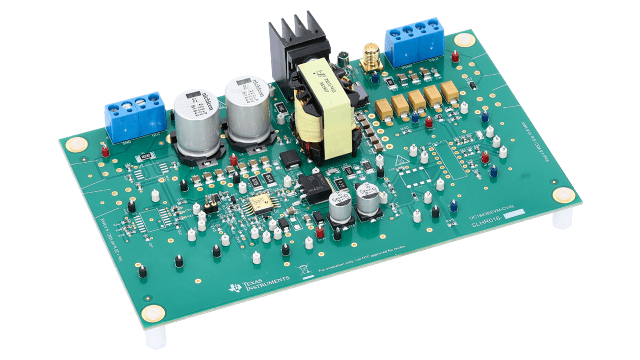 UC1843BEVM-CVAL UC1843B-SP current mode PWM controller evaluation module angled board image