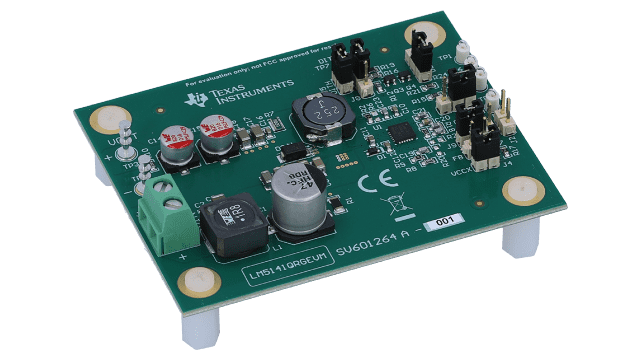 LM5141QRGEVM LM5141QRG Synchronous Buck Converter Evaluation Module angled board image