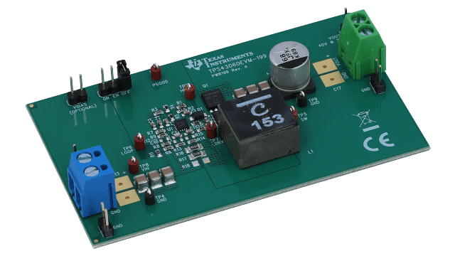 TPS43060EVM-199 TPS43060 评估模块 angled board image