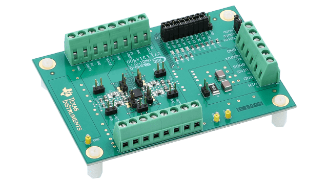 LP8728EVM Quad Output Step-Down DC/DC Converter PMIC Evaluation Module angled board image