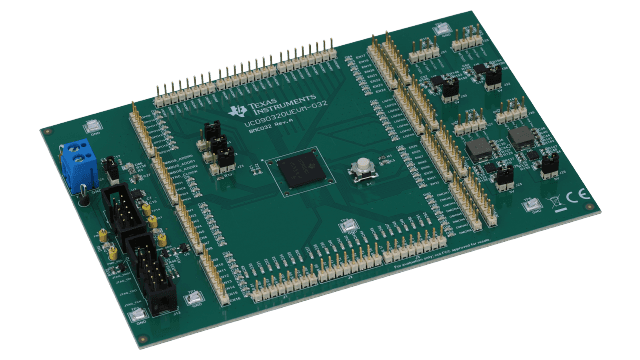 UCD90320UEVM-032 UCD90320U Power Sequencer and System Manager Evaluation Module with Margining angled board image
