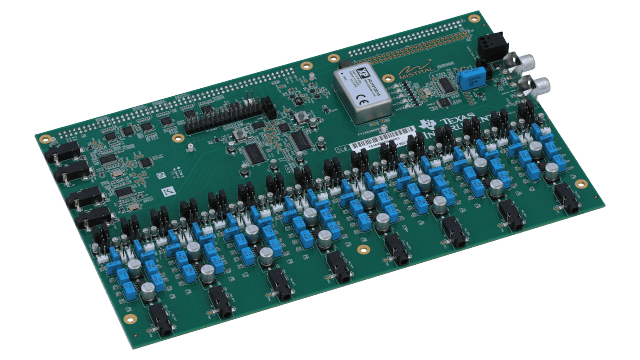 AUDK2G 66AK2Gx (K2G) audio daughter card angled board image