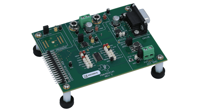PGA450Q1EVM PGA450Q1EVM - 초음파 IC 센서 신호 조절기 평가 모듈 angled board image