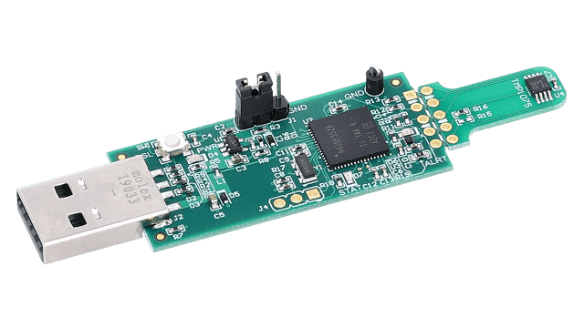 TMP1075EVM TMP1075 数字温度传感器评估板 angled board image