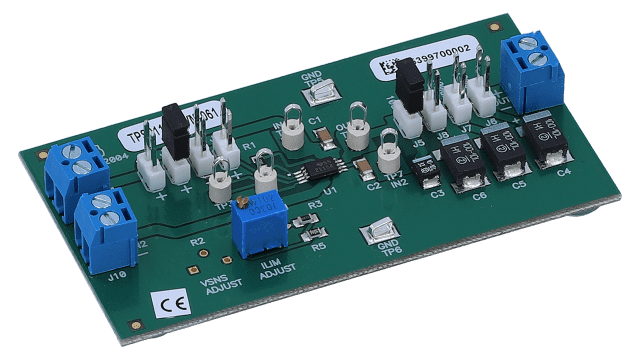 TPS2115AEVM-061 Evaluation module for the TPS2115A Power MUX angled board image