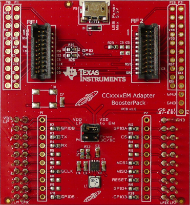 BOOST-CCEMADAPTER EM アダプタ・ブースタパック top board image