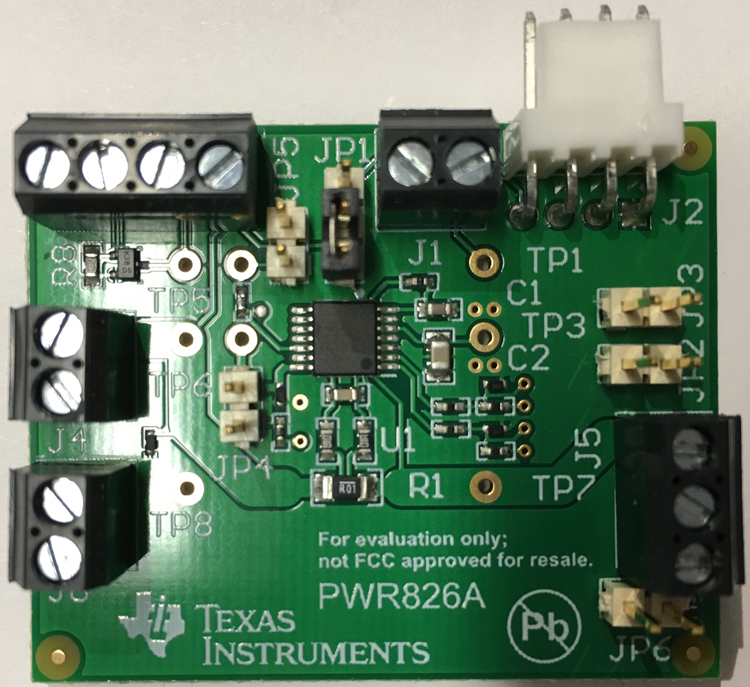 BQ34210IQ1EVM-826 bq34210-Q1 システム側 CEDV バッテリ残量計の評価モジュール top board image