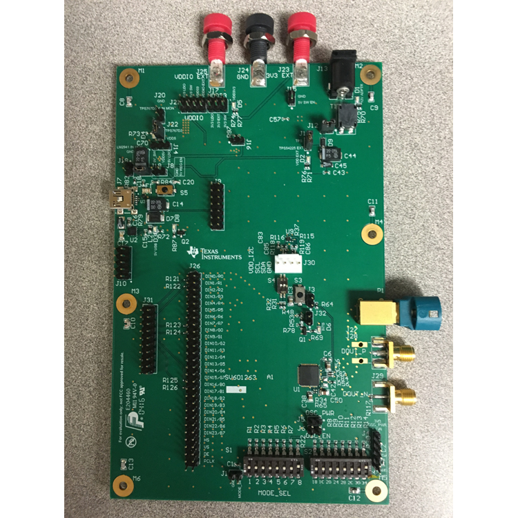 DS90UB921-Q1EVM 5-96MHz DS90UB921-Q1 FPD-Link III Serializer for STP or Coaxial Cable top board image