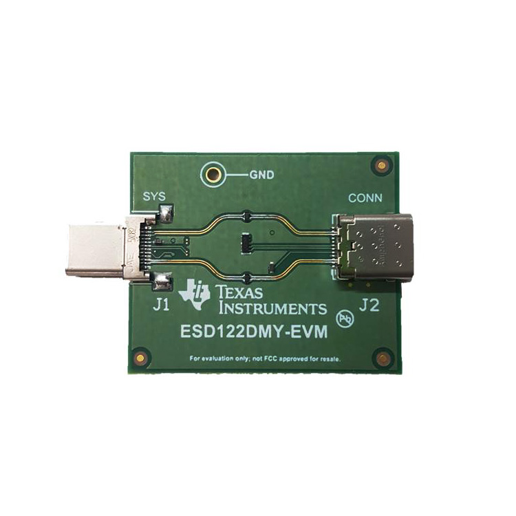 ESD122DMY-EVM ESD122DMY USB Type-C インターフェイスの評価モジュール top board image