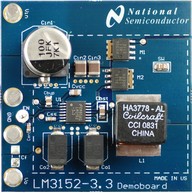 LM3152-3.3DEMO LM3152 - RD-164 - Demonstration Board top board image