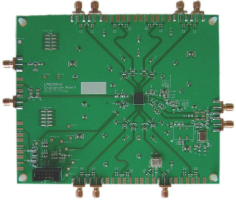 LMK03033CEVAL Precision Clock Conditioner with Integrated VCO (1843 - 2160 MHz) top board image