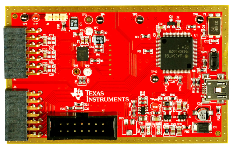 LMP93601EVM LMP93601 Thermopile Sensor Interface Evaluation Module top board image