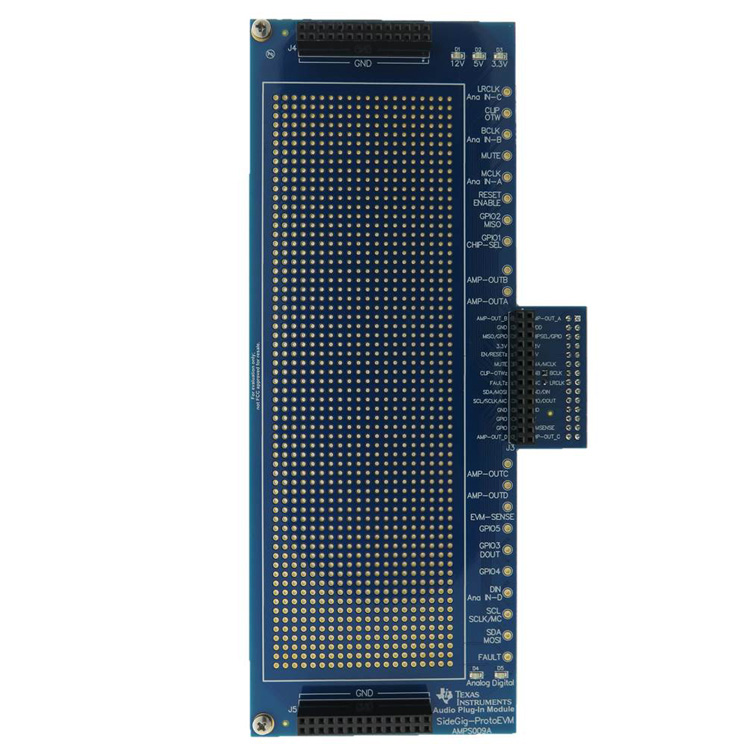 SIDEGIG-PROTOEVM Prototype Audio Plug-in Module top board image