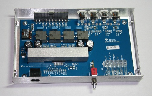 TAS5424CQ1DKEEVM TAS5424CQ1DKEEVM - 4-Channel Automotive Digital Amplifier Evaluation Module Board top board image