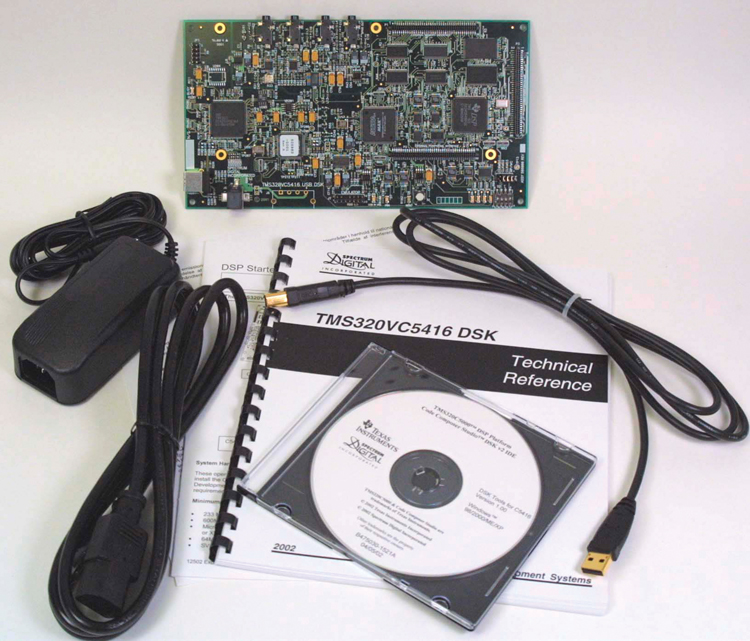 TI Texas Instruments TMS320C6711 DSK Development Board DSP Kit C6000 PCM3003