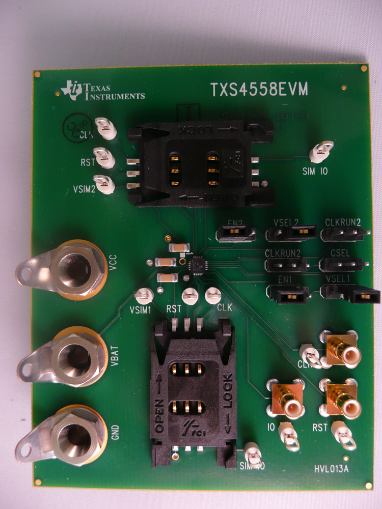 TXS4558EVM TXS4558 Evaluation Module top board image
