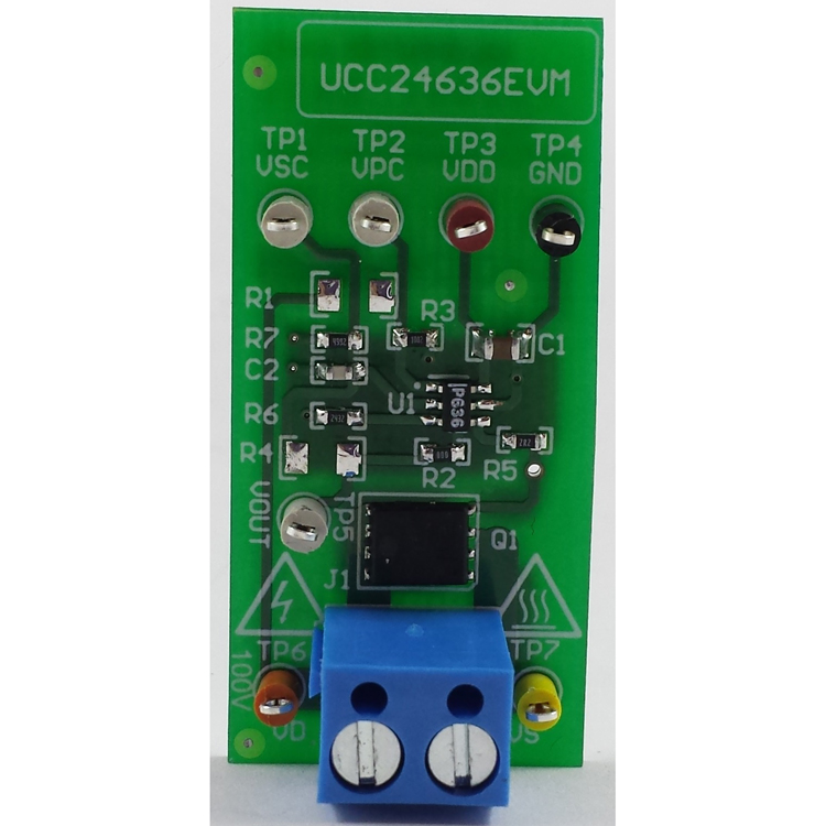 UCC24636EVM UCC24636 Synchronous Rectifier Daughter Board/Evaluation Module top board image