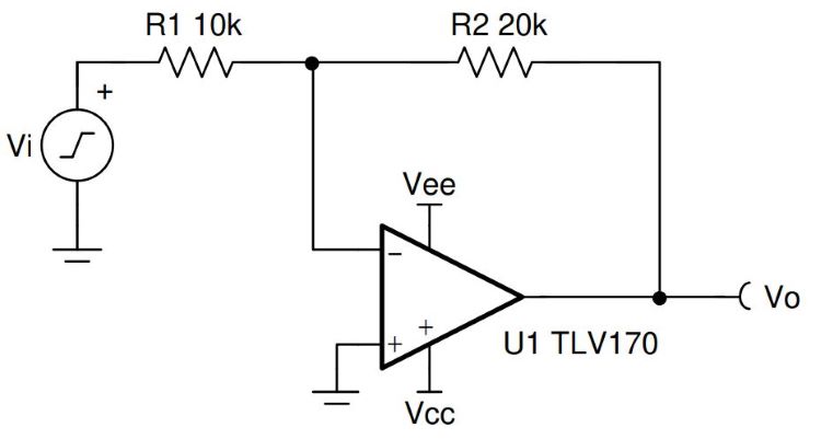 Investing and non inverting amplifier applications engineer op amp circuits investing amplifier basic circuit