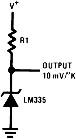 Temperatursensor LM235Z