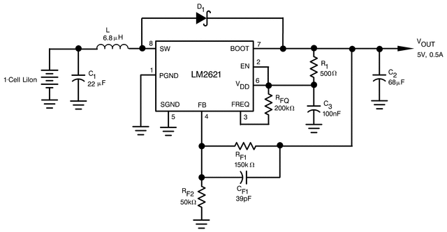 LM2621 data sheet, product information and support