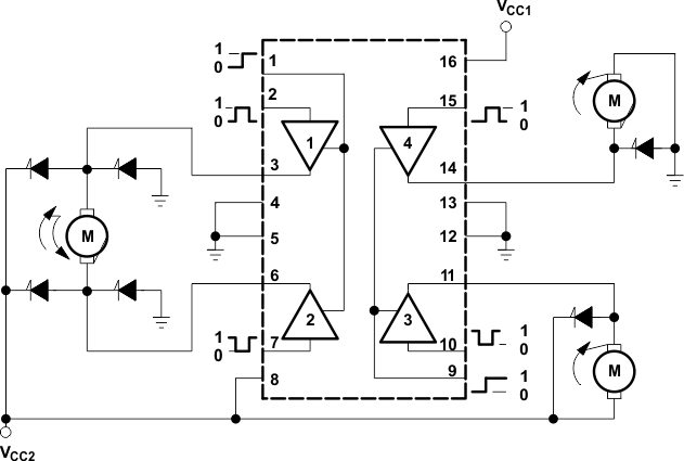 Image result for L293D schematics