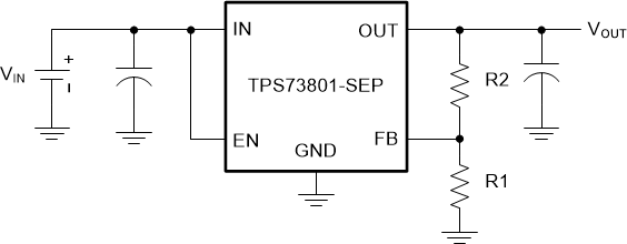 TPS73801-SEP のデータシート、製品情報、およびサポート | TI.com
